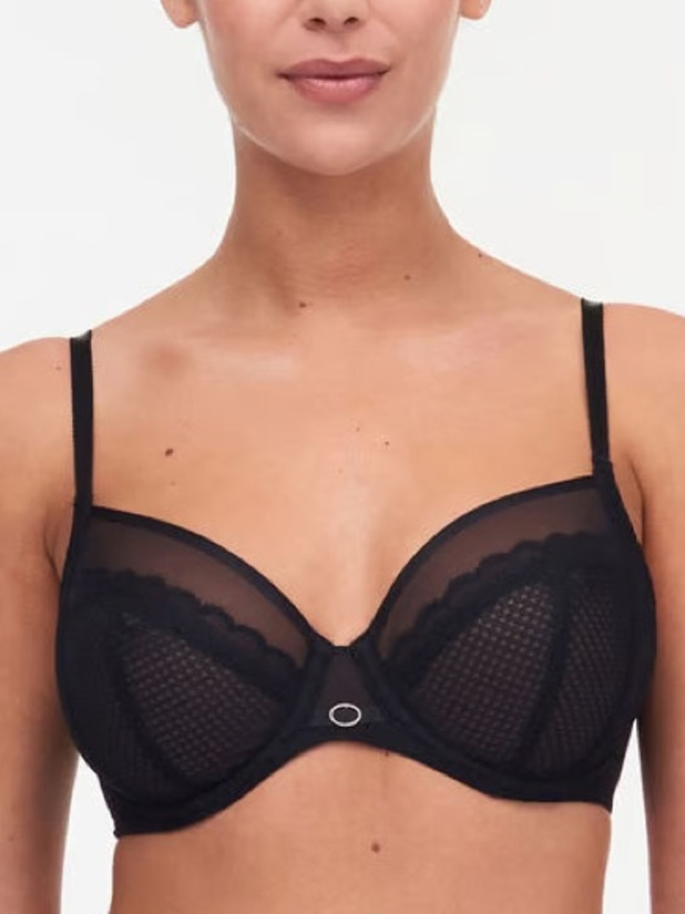 CHANTELLE Parisian Allure Unlined Plunge Bra - Black 36DDD